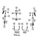 6036654AA - Restraints: Screw for Mopar Image