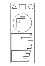 7459678010 - Body: Air Bag Label for Lexus: ES250, ES300h, ES350, GS F, GS Turbo, GS200t, GS300, GS350, GS450h, IS200t, IS300, IS350, LC500, LC500h, LS460, LS500, LS500h, NX200t, NX300, NX300h, RC F, RC200t, RC300, RC350, RX350, RX350L, RX450h, RX450hL, UX200, UX250h Image