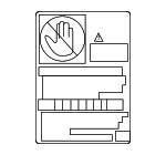 7452850051 - Body: Caution Label for Lexus: LS460, LS500, LS500h, LS600h, LX600, LX700h Image