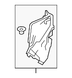 72110TVAA02 - Body: Lock Assembly for Honda Image