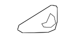 72188T20A01 - Body: Handle, Outside Gasket for Honda Image
