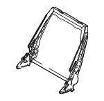 8665792 - Body: Seat Back Frame for Volvo: S40, S60, S80, V40, V70, XC70, XC90 Image