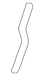 679754 - Body: Edge Molding for Volvo: 240, 244, 940, 960, S40, S60, S80, S90, V40, XC90 Image