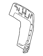9208937 - Body: Seat Back Panel for Volvo: S60, V70, XC70, XC90 Image