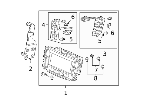 Instrument Panel Components for 2004 Acura TL #1