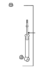 E62105SA1B - Suspension: Shock Absorber for Nissan: LEAF Image
