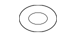 4E0260749C - HVAC: A/C Refrigerant Line O-Ring for Audi Image