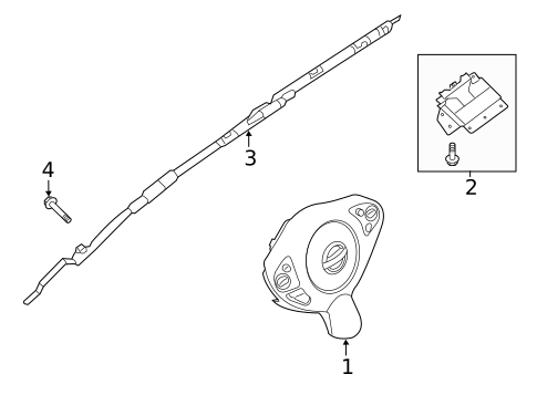 Air Bag Components for 2014 Nissan Altima #0