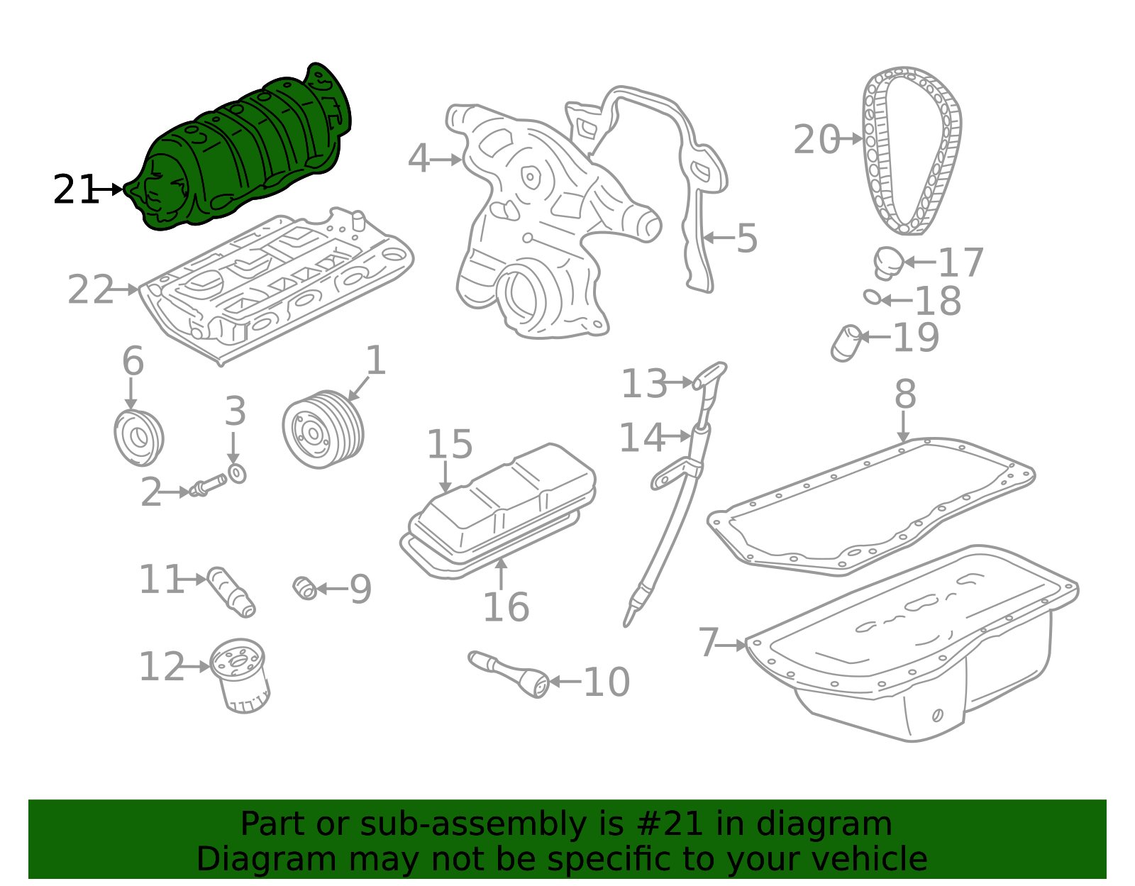 Upper Intake Manifold Kit with Inserts and Stud 89017272 | OEM Parts Online