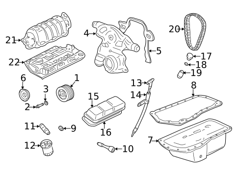 Intake for 2000 Chevrolet Monte Carlo #0