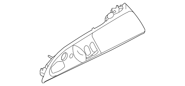 2005-2013 Porsche Door Panel Insert 997-555-351-08-A03 | Sunset