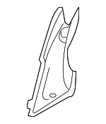 41117055871 - Body: Front Side Member for BMW: 745i, 745Li, 750i, 750Li, 760i, 760Li, Alpina B7 Image