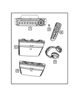 5064063AD - Electrical: Dvd Player Kit for Mopar Image image