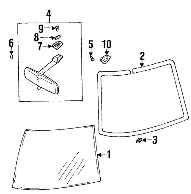 9630984M00 - : Base Screw for INFINITI: G20 Image