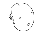 BALV57K00B02 - Electrical: Steering Wheel Air Bag for Mazda Image