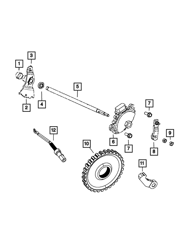 68019916AA - Transmission: Spacer for Mopar Image