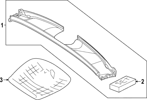 Interior Trim - Convertible Top for 2023 Porsche 718 Spyder #0