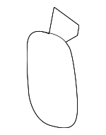 4K08632734PK - : Front Trim Cap for Audi: A6 allroad, A6 Quattro, A7 Sportback, S6, S7 Sportback Image