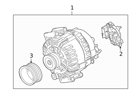Alternator/Generator & Related Components for 2007 BMW X5 #0