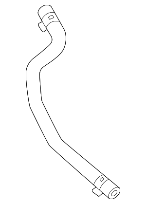 25415L0030 - Automatic Transmission: Lower Hose for Kia: Carnival Image