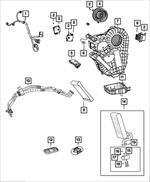 4734227 - Air Conditioners and Heaters: Hex Head Screw for Mopar Image