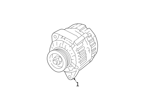 Alternator for 2003 Chevrolet Cavalier #0