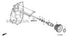 22750RXH010 - Transmission - Automatic: PIPE, LUBRICATION for Honda Image