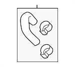 31474B1500 - Emission System: Purge Line for Kia: K900, Stinger Image