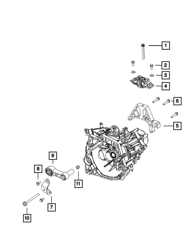 6509726AA - C510; 5-Speed; Manual Transaxle: Washer for Mopar Image