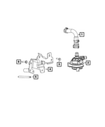 68613984AA - Cooling: Water Pump Tube for Mopar Image