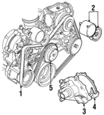 F3ZZ8509A - : Engine Water Pump Pulley for Ford Image
