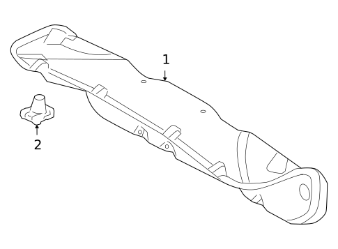 Interior Trim - Trunk for 2010 Ford Fusion #1