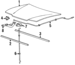 8117024001 - : Support Rod for Hyundai Image