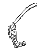 61010F6010 - Body: Hinge Pillar for Lexus: NX250, NX350, NX350h, NX450h+ Image