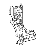 6110978902 - Body: Hinge Pillar Reinforced for Lexus: NX250, NX350, NX350h, NX450h+ Image