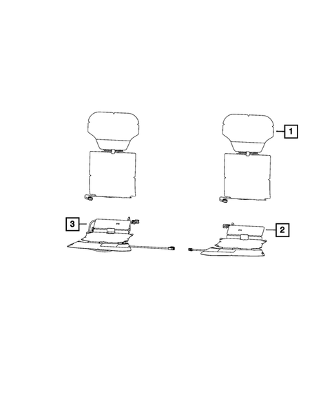 Rear Seats - Second Row for 2022 Jeep Compass #14