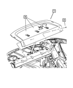 1AW69DW1AA - Interior Trim: Anchor Cover for Mopar Image