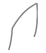 63527AL11A - Body: Run Weather-strip for Subaru: Legacy, Outback Image