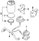 1472569A06 - : Egr Pipe for Nissan Image