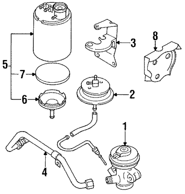 6483461A00 - : Bracket for Nissan Image