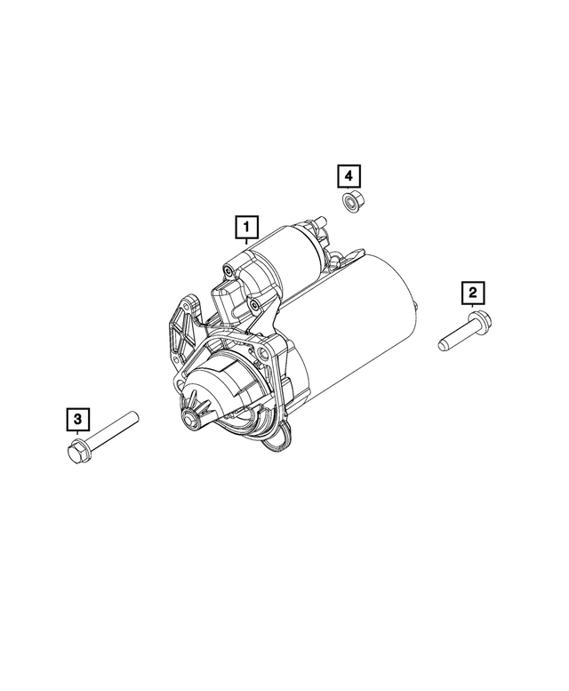 6101986 - Electrical: Hex Head Screw And Washer for Mopar Image