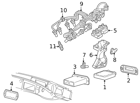 Powertrain Control for 2000 Mazda B2500 #2