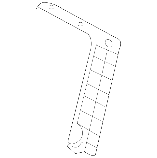 89475-4D120CS8 - Seat Back Panel 2006 Kia Sedona | Kia.Parts Store
