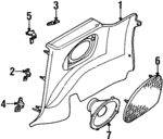 PR59RK5AD - Body: Trim Panel for Chrysler: Sebring Image