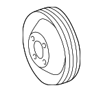 1112020410 - : Pulley for Mercedes-Benz Image