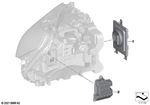 63115A0AF90 - Lighting: Control Unit for Front Light Electronics for BMW Image