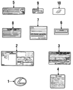 1129646051 - Body: Label for Lexus: SC300 Image