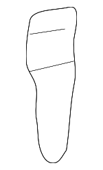 BDM100050L - Body: Check Strap Pin for Land-Rover Image