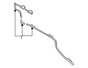 86655XC27A - : Washer Hose for Subaru Image