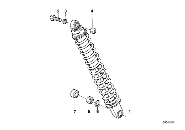 33532310492 - : Fillister Head Screw for BMW-Motorrad Image